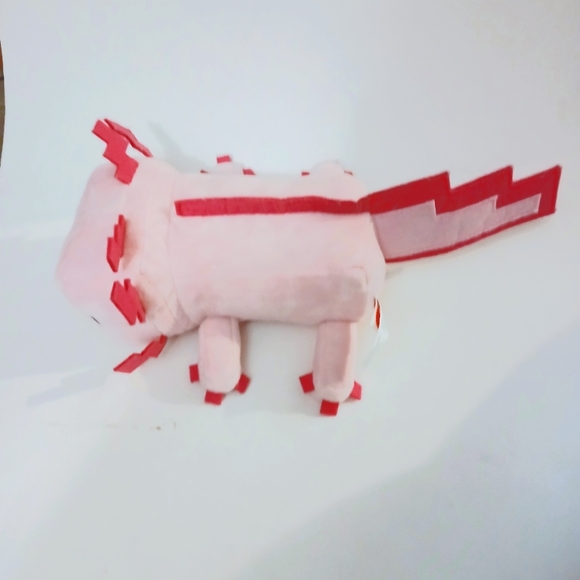 MINECRAFT MATTEL AXOLOTI PINK 12IN PLUSH MINCRAFT CAVES & CLIFFS - Picture 3 of 5